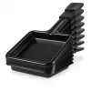 Tristar RA-2747 raclette con recubrimiento antiadherente, luz de control, función grill, negro, piedra