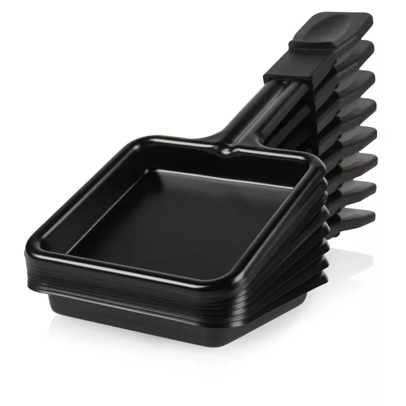Tristar RA-2747 raclette con recubrimiento antiadherente, luz de control, función grill, negro, piedra