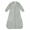 Lodger Hopper Matcha Turtle Saco de dormir para bebé con mangas desmontables, 50/62, Silk HPM 109_50/62