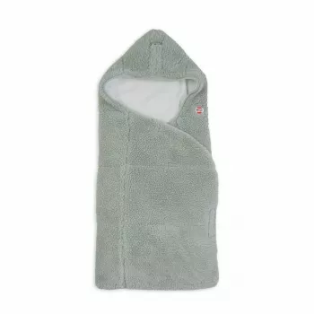 Lodger WPT 109 Wrapper manta de arrullo de bebé Teddy Silk Touch, crema