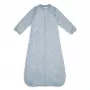 Lodger Hopper Matcha Turtle saco de dormir de bebé con mangas desmontables, Blue Fogg, 68/80