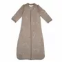 Lodger Hopper Matcha Turtle saco de dormir de bebé con mangas desmontables, Buffalo, 68/80