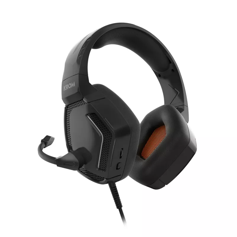 KROM KOPA PRO auriculares gaming con cable - negro NXKROMKOPAPRO