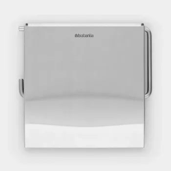 Brabantia 385322 portarrollos de papel higiénico de pared, acero mate