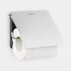 Brabantia 385322 portarrollos de papel higiénico de pared, acero mate