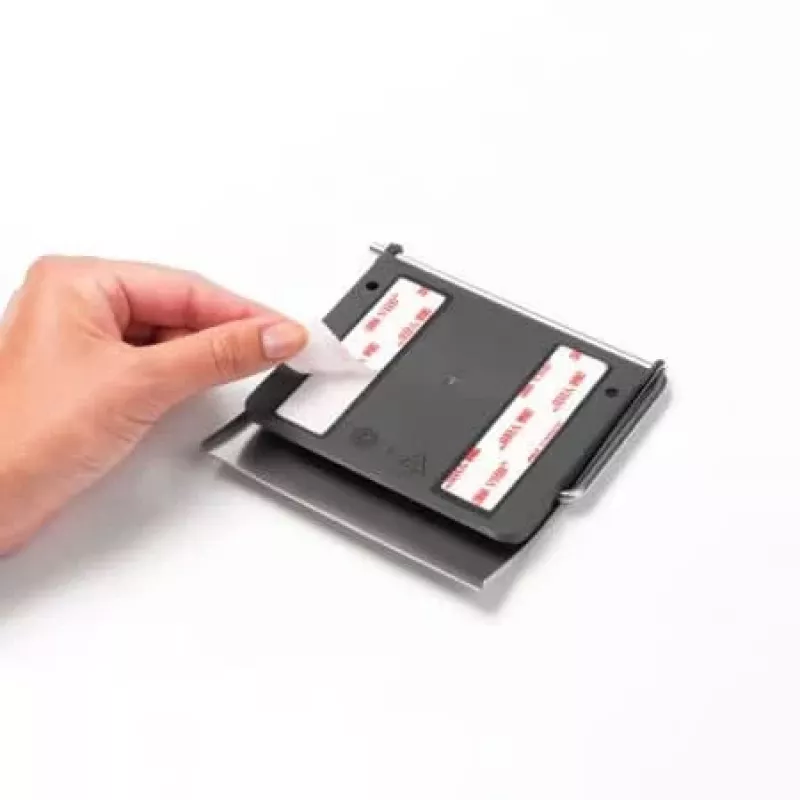 Brabantia 385322 portarrollos de papel higiénico de pared, acero mate