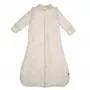 Lodger Hopper Matcha Turtle Saco de dormir para bebé con mangas desmontables, abedul, 50/62