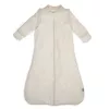 Lodger Hopper Matcha Turtle Saco de dormir para bebé con mangas desmontables, abedul, 50/62