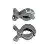 Lodger Clip Swaddler Clips para envoltorio de algodón (2 uds.), carbono