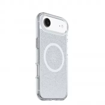 OtterBox React Series Funda para Apple iPhone 15 Pro Max – Stardust (transparente con purpurina), compatible con MagSafe 77-99279