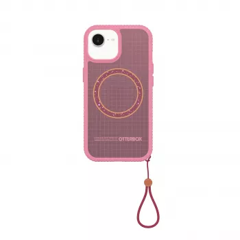 OtterBox Sole Series Funda trasera Xtra Hot Pink para iPhone 13/14/15/16e compatible con MagSafe