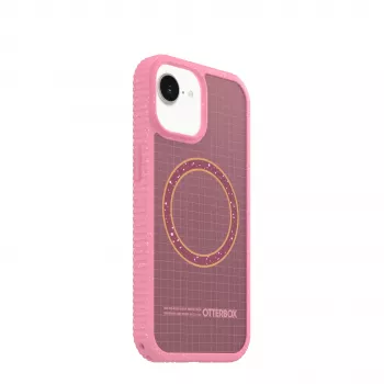 OtterBox Sole Series Funda trasera Xtra Hot Pink para iPhone 13/14/15/16e compatible con MagSafe