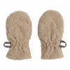 Lodger Mittens Folklore Fleece Manoplas de forro polar para bebé, beige, 12-24 meses