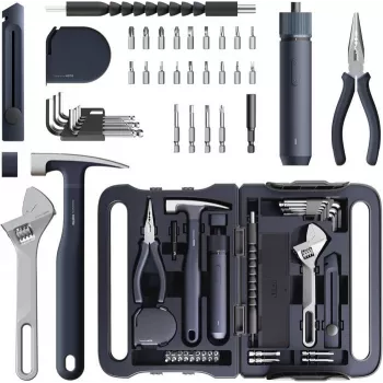 HOTO Set de herramientas para el hogar de 40 piezas QWGJB003 (HFE0027GL)
