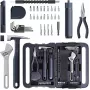 HOTO Set de herramientas para el hogar de 40 piezas QWGJB003 (HFE0027GL)