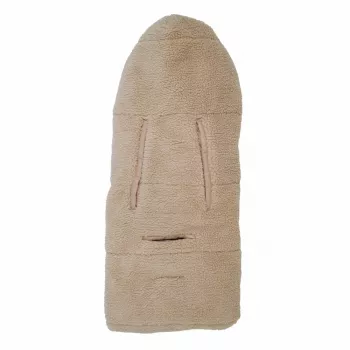 Lodger WPT 630 Saco nido de peluche, beige, 100x100 cm, forro polar