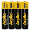 AQIILA AAA Pilas NiMH recargables con USB-C, 1,2 V, 600 mAh, pack de 4 AQ60AAA374C4