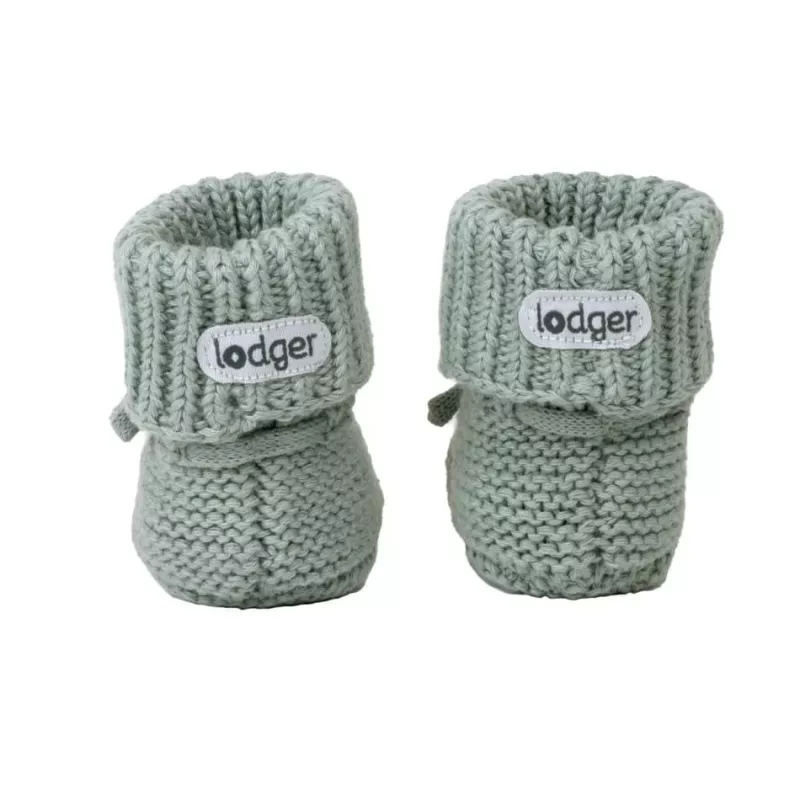 Lodger Slipper zapatos de punto para bebé seda 0-6 meses