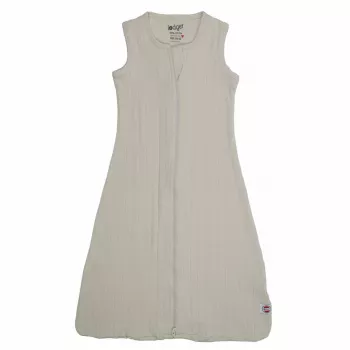 Lodger Hopper Solid saco de dormir para bebé sin mangas, Birke, 50/62