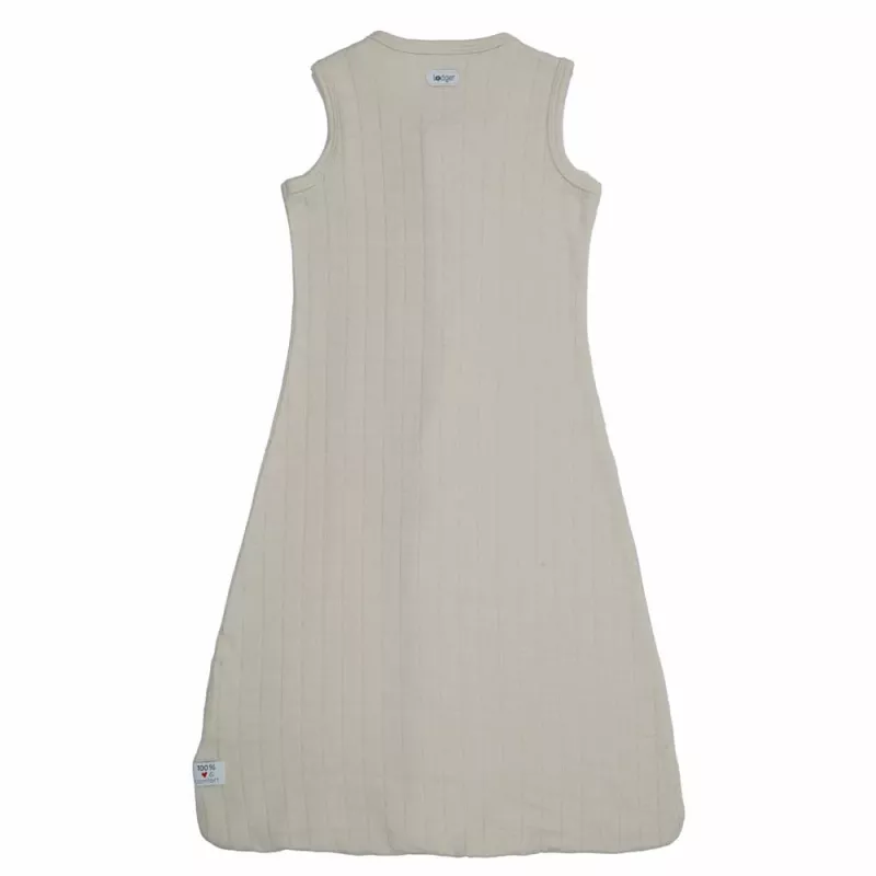Lodger Hopper Solid saco de dormir para bebé sin mangas, Birke, 50/62