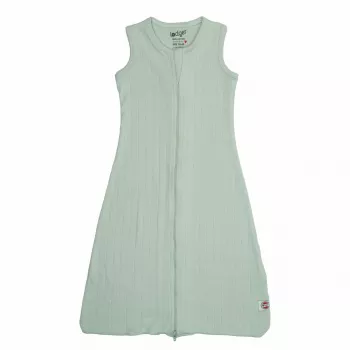 Lodger Hopper Solid saco de dormir para bebé sin mangas, Pfefferminz, 50/62 cm, 0.5 TOG, algodón