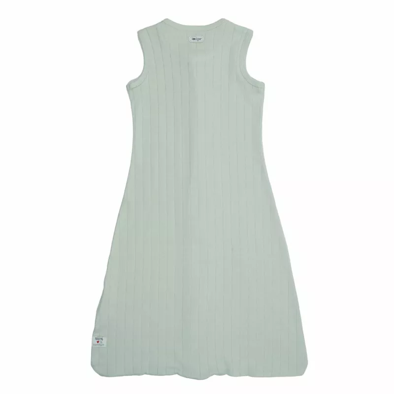 Lodger Hopper Solid saco de dormir para bebé sin mangas, Pfefferminz, 50/62 cm, 0.5 TOG, algodón