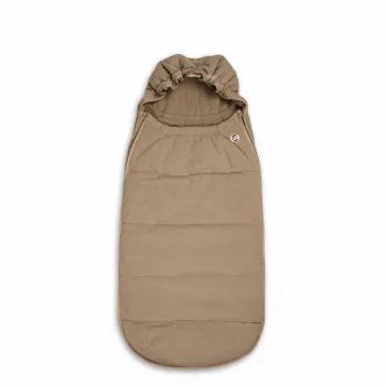 Lodger Mini BunkerTeddy saco para asiento de coche para todas las estaciones, beige