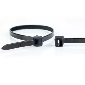 WKK bridas de plástico negras estabilizadas UV 530 x 9 mm, pack de 100 110299071