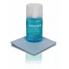PHILIPS SVC1116B/10 set de limpieza de pantallas para LED, LCD, plasma, OLED, smartphones, tablets, portátiles, TVs - 200 ml gel en spray + paño de microfibra