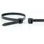 WKK 120196071 bridas 300 mm x 4,8 mm negras termoestabilizadas estabilizadas UV resistentes a aceites y disolventes