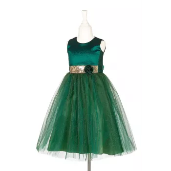 Souza! Luisa Vestido infantil, verde, 3-4 años (98-104 cm)