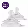 Philips Avent Natural Response Tetina de silicona flujo medio 1M+ (pack de 2)