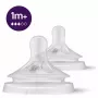 Philips Avent Natural Response Tetina de silicona flujo medio 1M+ (pack de 2)