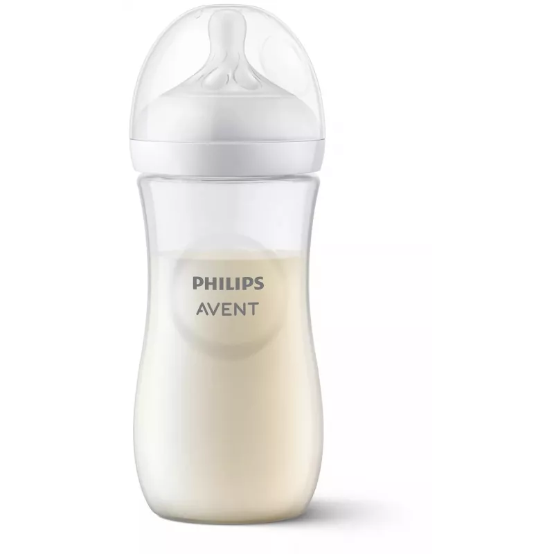 Philips Avent Natural Response Biberón 330 ml, tetina de flujo rápido, 3m+