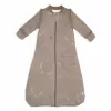 Lodger Hopper Matcha Turtle Saco de dormir para bebé con mangas desmontables, Buffalo, 50/62