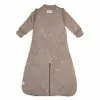 Lodger Hopper Matcha Turtle Saco de dormir para bebé con mangas desmontables, Buffalo, 50/62
