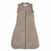 Lodger Hopper Matcha Turtle Saco de dormir para bebé con mangas desmontables, Buffalo, 50/62