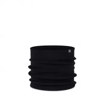 Calentador de cuello BUFF Lilon negro - aislamiento Primaloft, poliéster reciclado, sin costuras