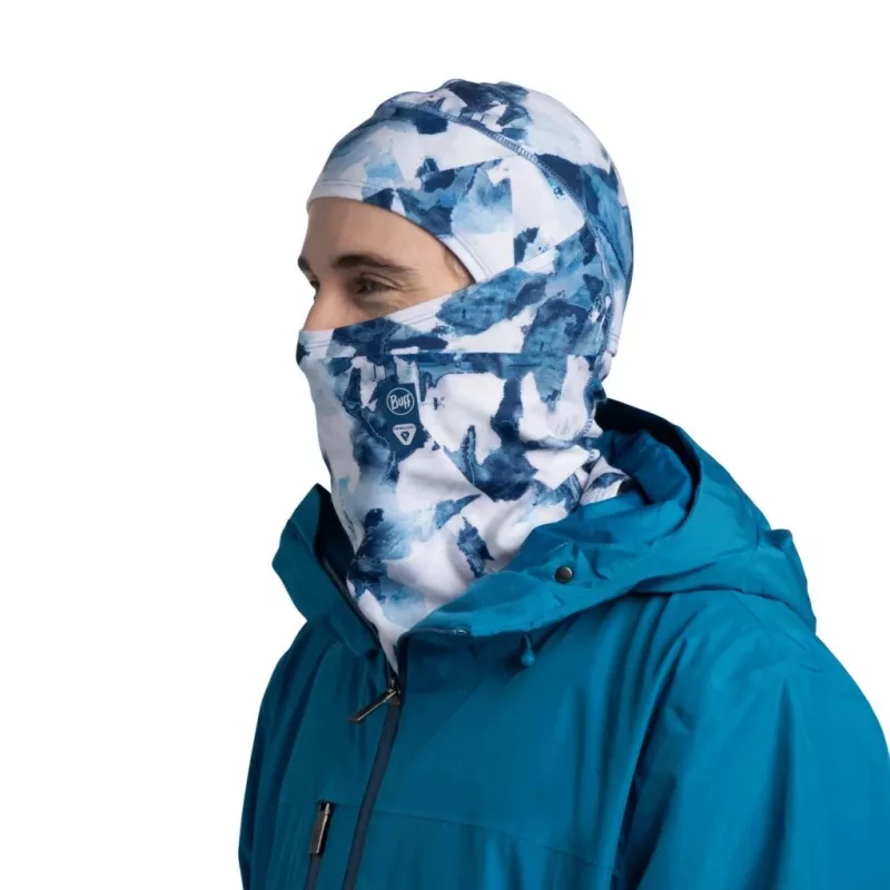 Pasamontañas Buff Thermonet con solapa - Synth Blue