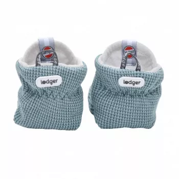 Zapatillas de algodón para bebé Lodger Slipper Ciumbelle, 3-6 meses, Ocean