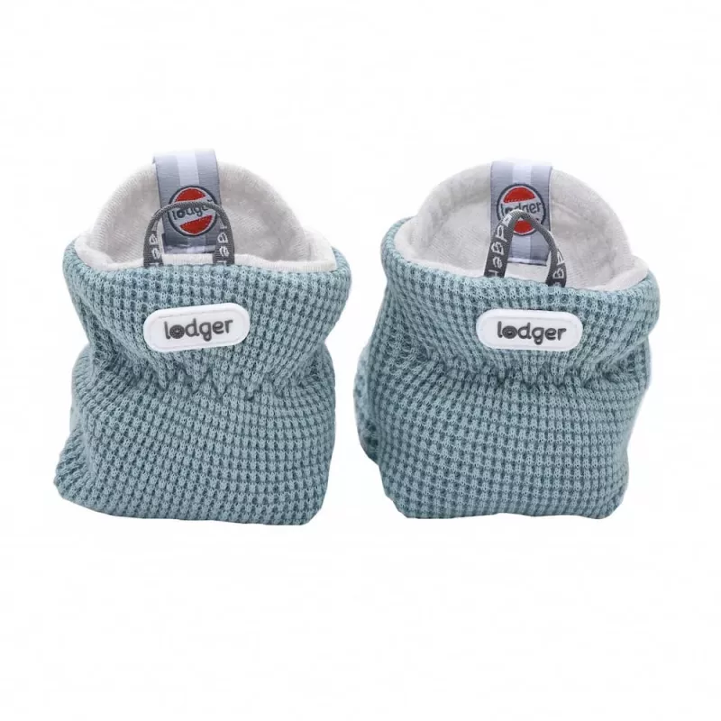 Zapatillas de algodón para bebé Lodger Slipper Ciumbelle, 3-6 meses, Ocean