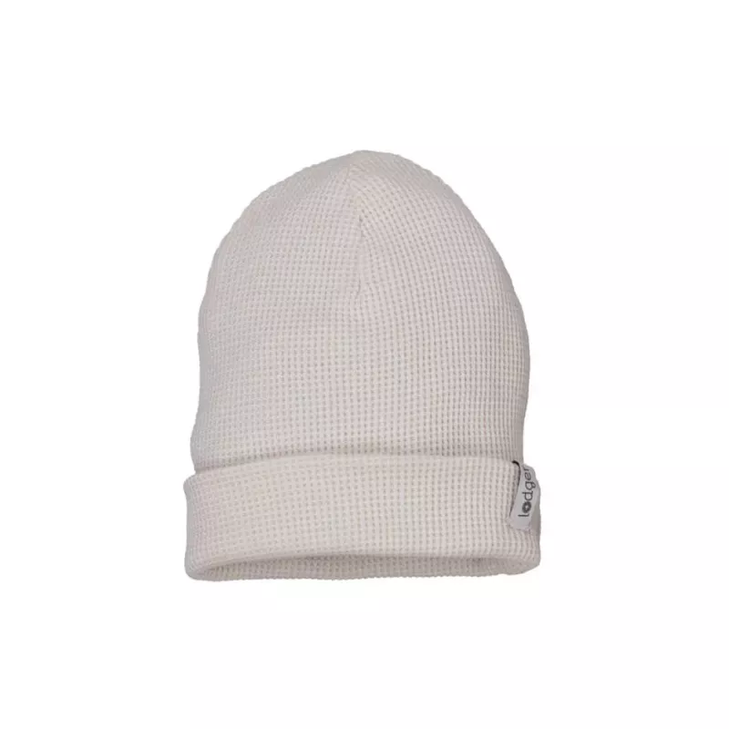 Lodger Beanie Ciumbelle Gorro para bebé, Cloud Dancer, 6-12 meses