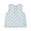 Camiseta de tirantes para bebé Lodger Tank Topper Tribe de muselina, Ice Flow, 68 cm
