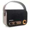 Radio Bluetooth portátil AIWA RBTU-600 con FM, USB, AUX-in, MicroSD, batería recargable