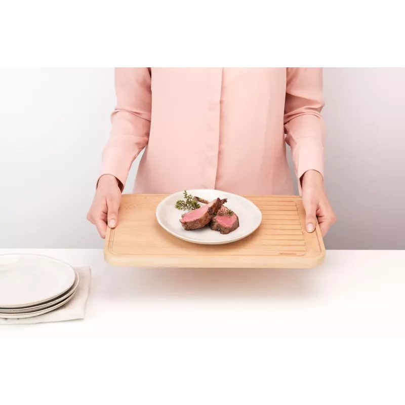 Tabla de cortar de madera de haya Brabantia grande 260704