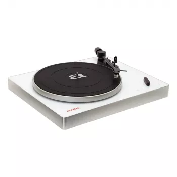 Tocadiscos de transmisión por correa AIWA APX-680BT/WT con Bluetooth, grabación por USB y conectividad PC - negro