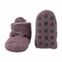 Zapatillas para bebé Lodger Slipper Folklore de forro polar, Mauve, 12-18 meses