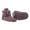 Zapatillas para bebé Lodger Slipper Folklore de forro polar, Mauve, 12-18 meses
