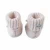 Zapatillas Lodger Slipper Folklore de lana merino para bebé, abedul, 0-6 meses