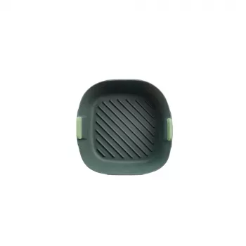 Cesta para freidora de aire LEKUE L, gris